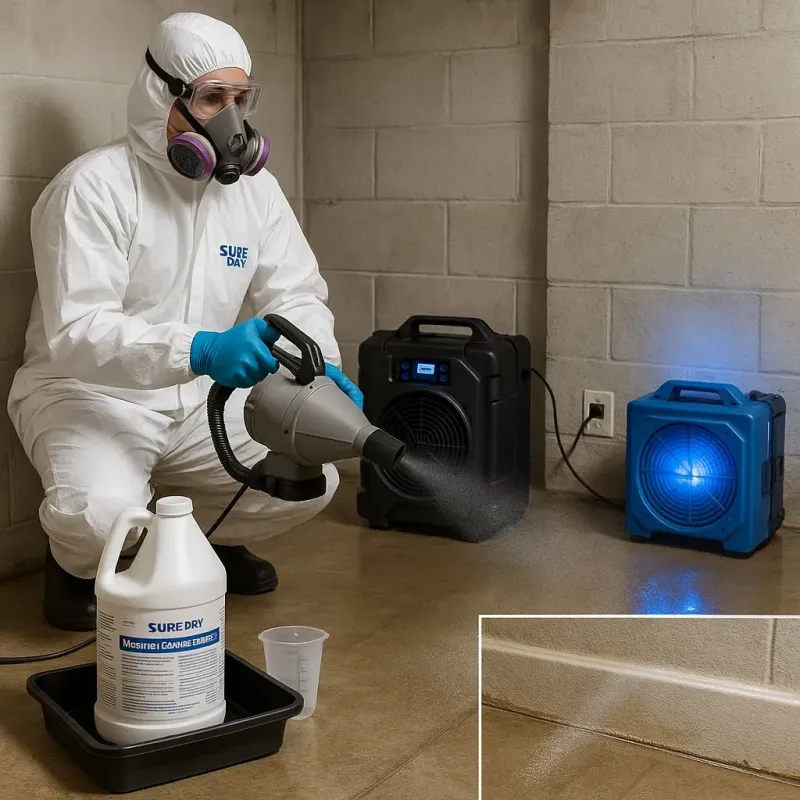 Sanitization and Odor Removal process in Morrow, GA