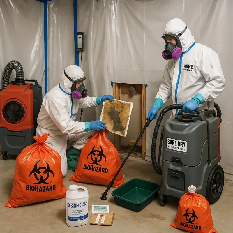 Contaminated Water Handling Protocols process in Morrow, GA
