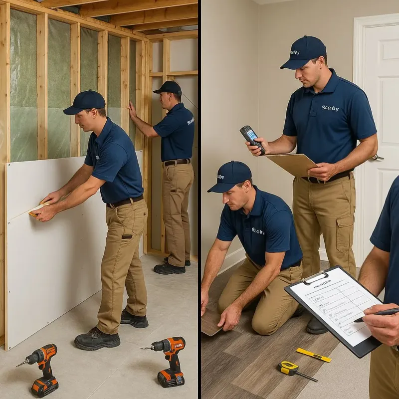 Repairs and Reconstruction process in Morrow, GA